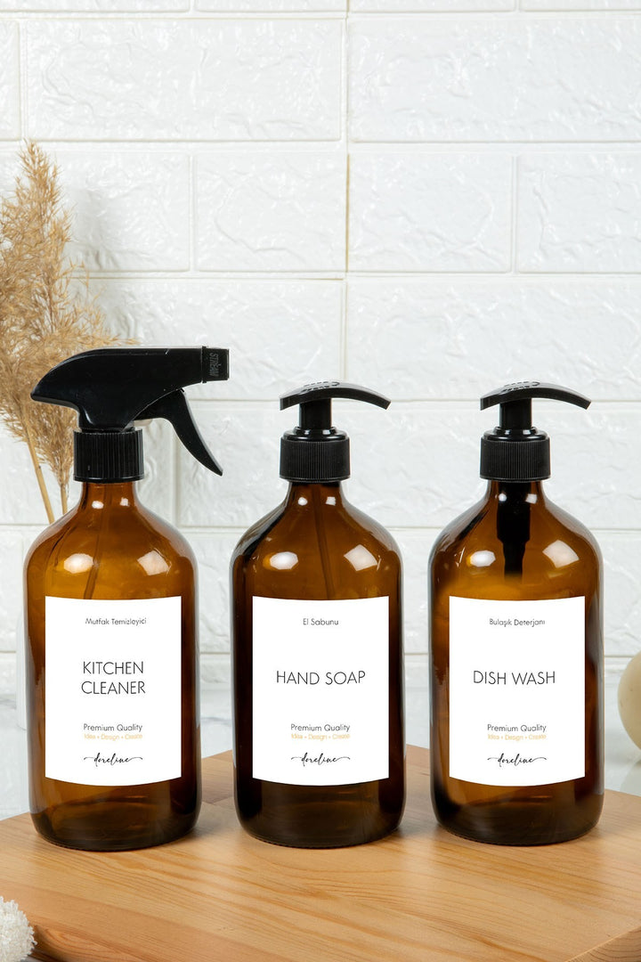 Distributeur de savon en verre DRLN-163