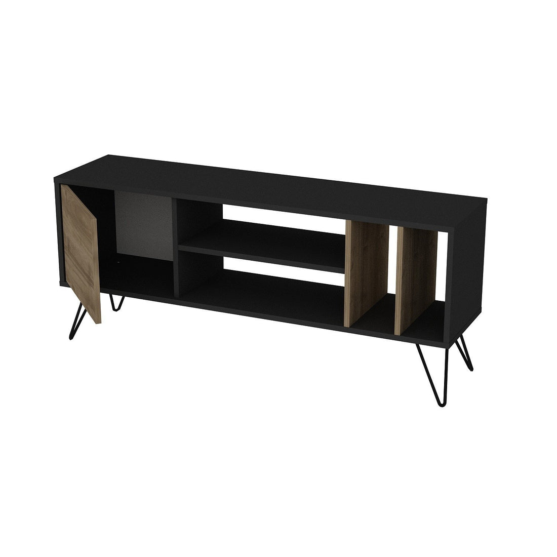 Meuble TV Mistico (140) - Walnut, Black