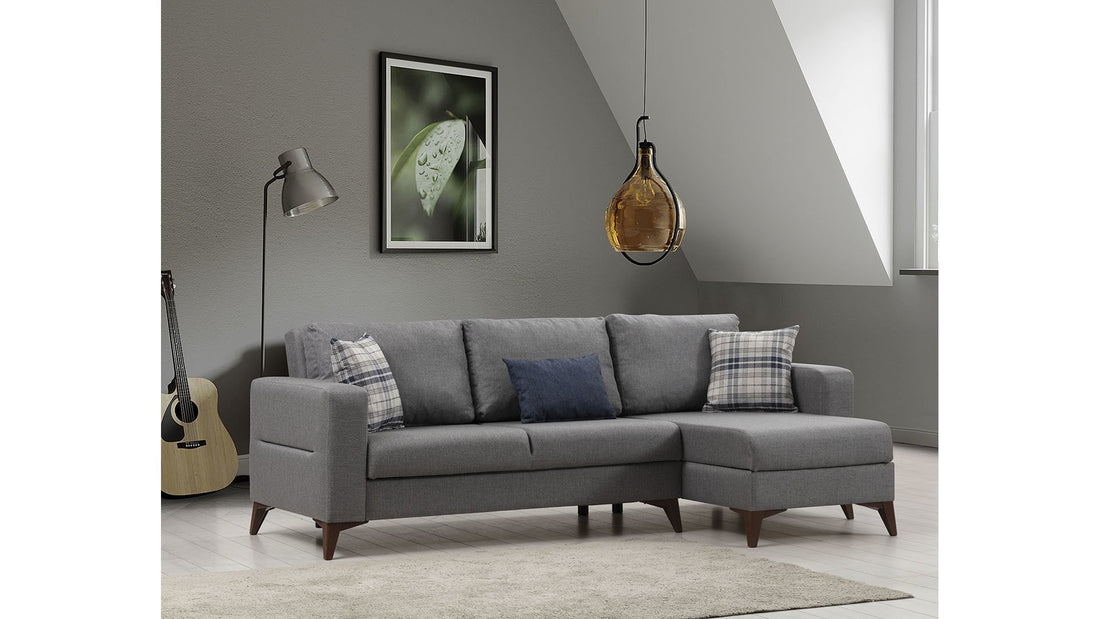 Canapé d'angle Kristal Rest 2+Corner - Dark Grey
