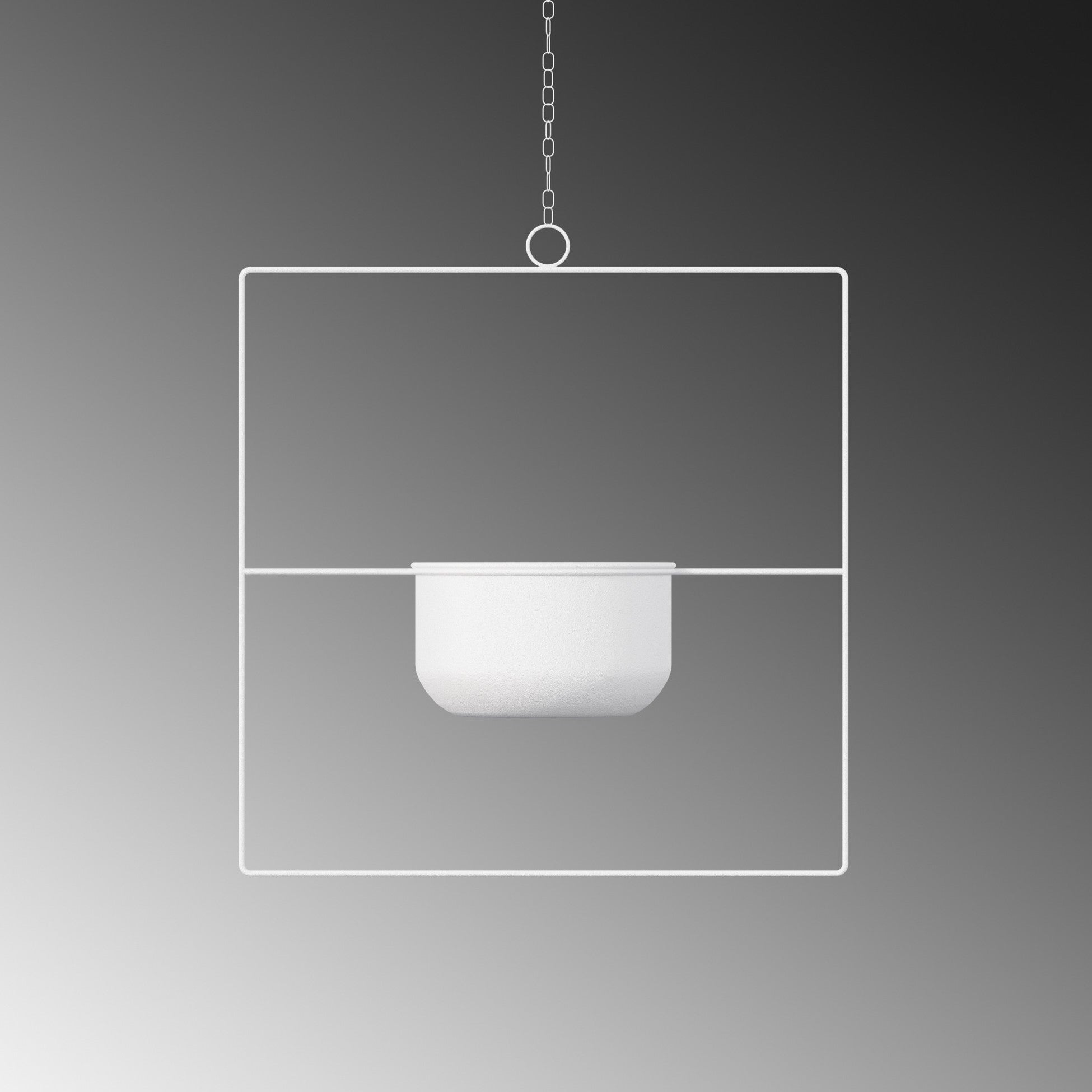 Pot décoratif Pandantif - White