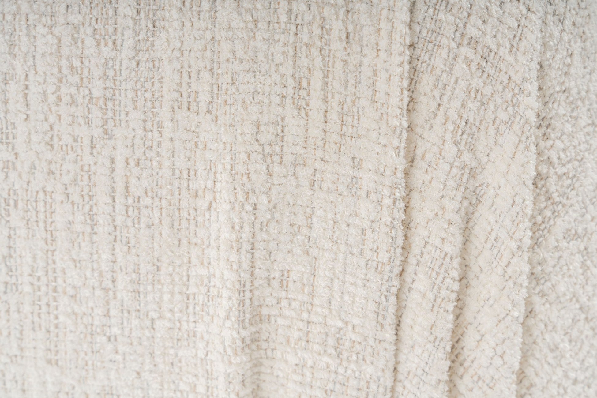 Canapé d'angle Doblo 3 Seater with Pouffe ( L1-O1-1R-Pouffe) - Cream