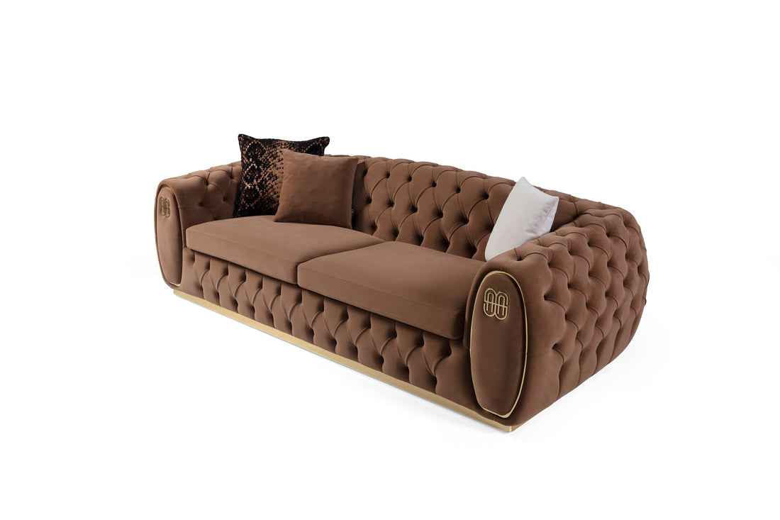 Sageza canapé 3 places Matelassé