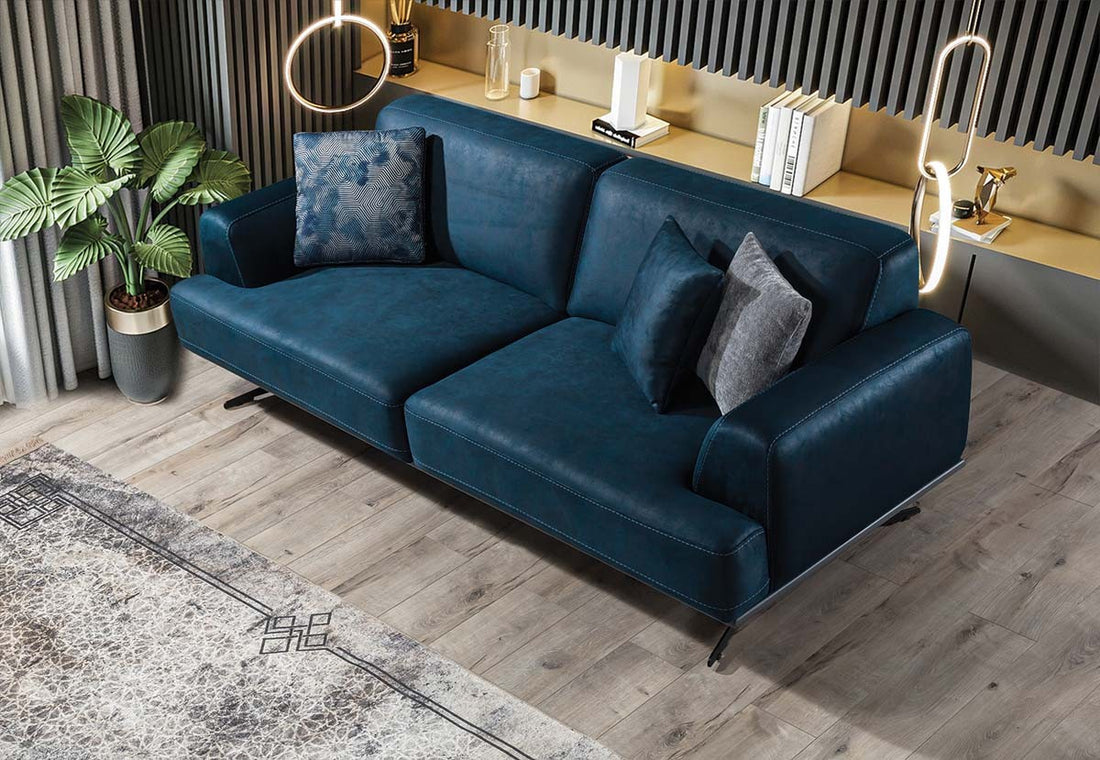 Magnum Canapé 3 Places Bleu