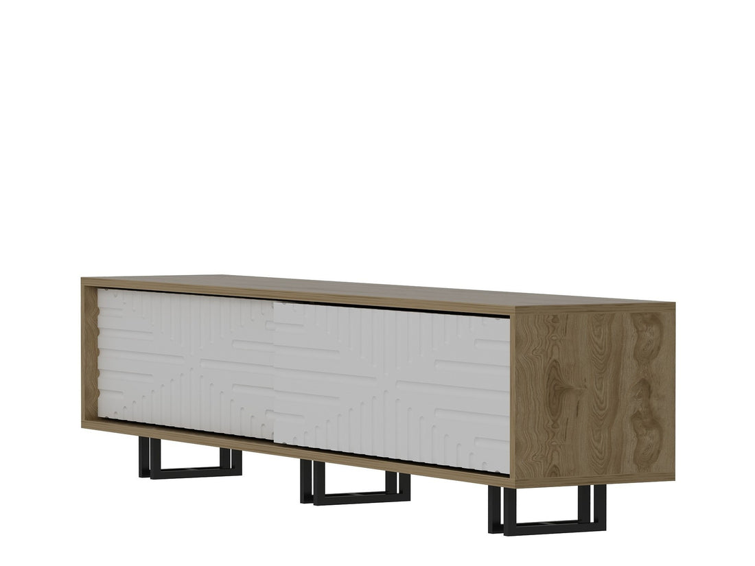 Meuble TV Askal - Ud, White