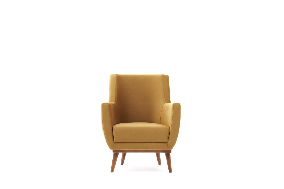 Fauteuil à oreilles Gonca - Gold