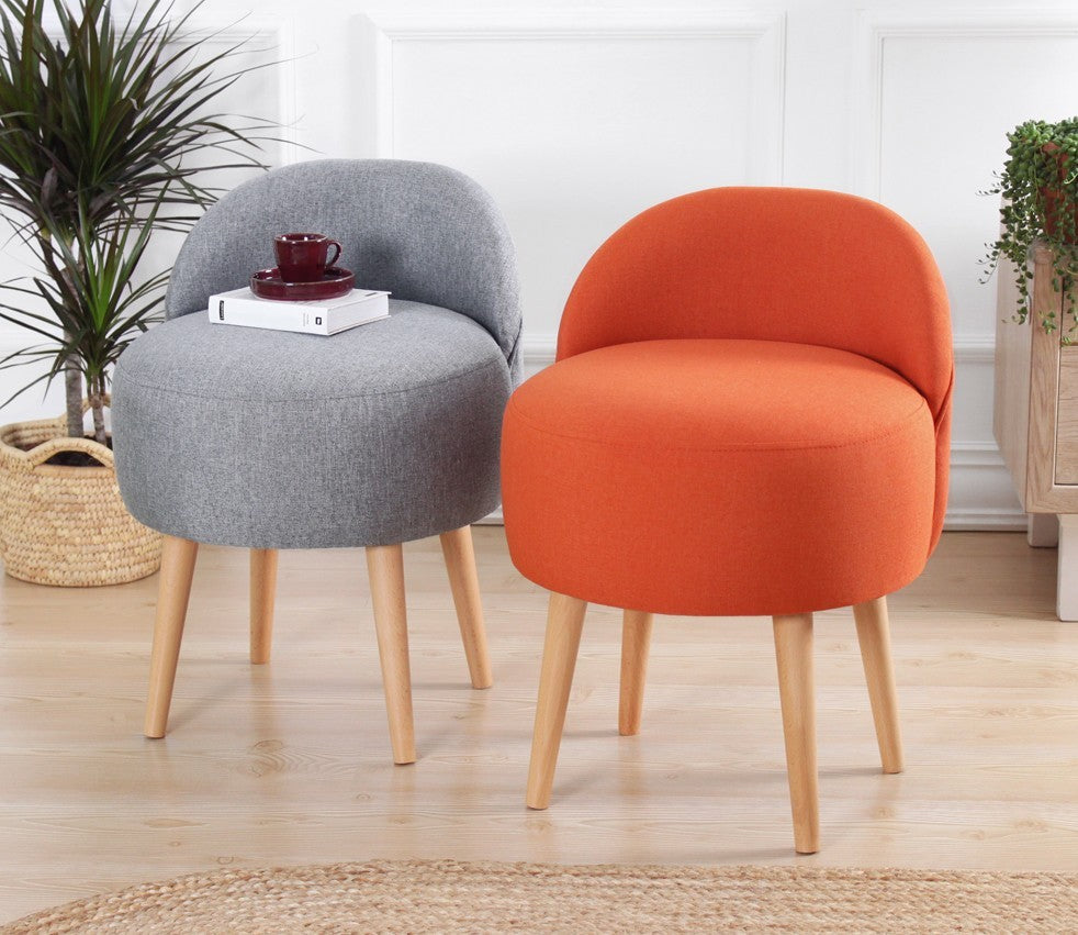 Pouf Corvile - Orange