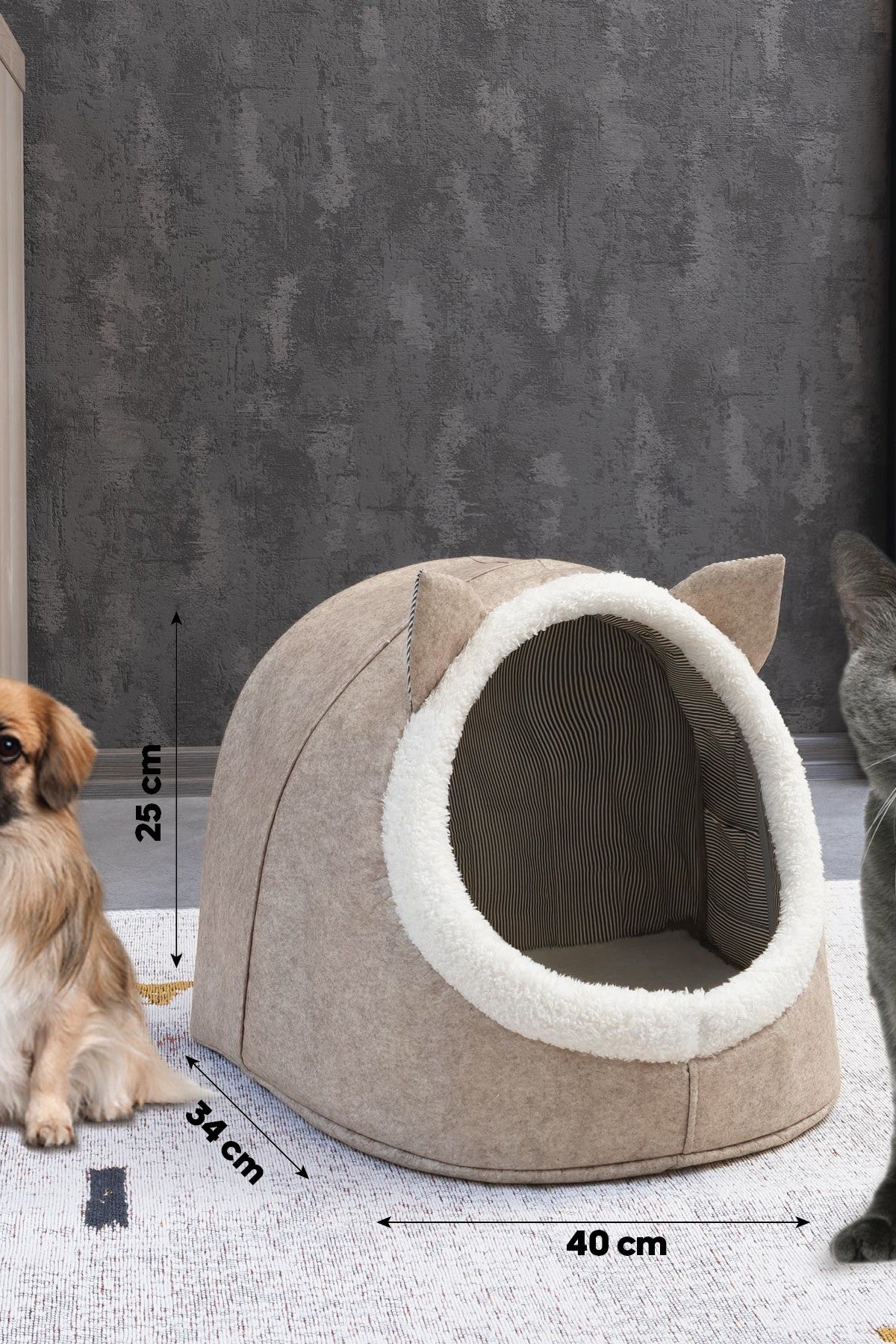 Panier en feutre KALS-03792