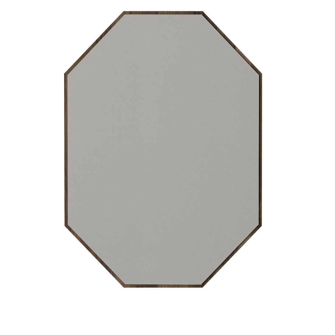 Miroir décoratif en aggloméré Lost - Walnut
