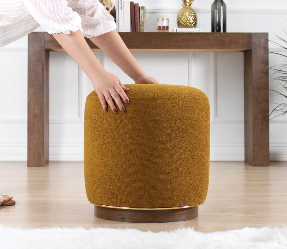 Pouf Zeone - Olive Green