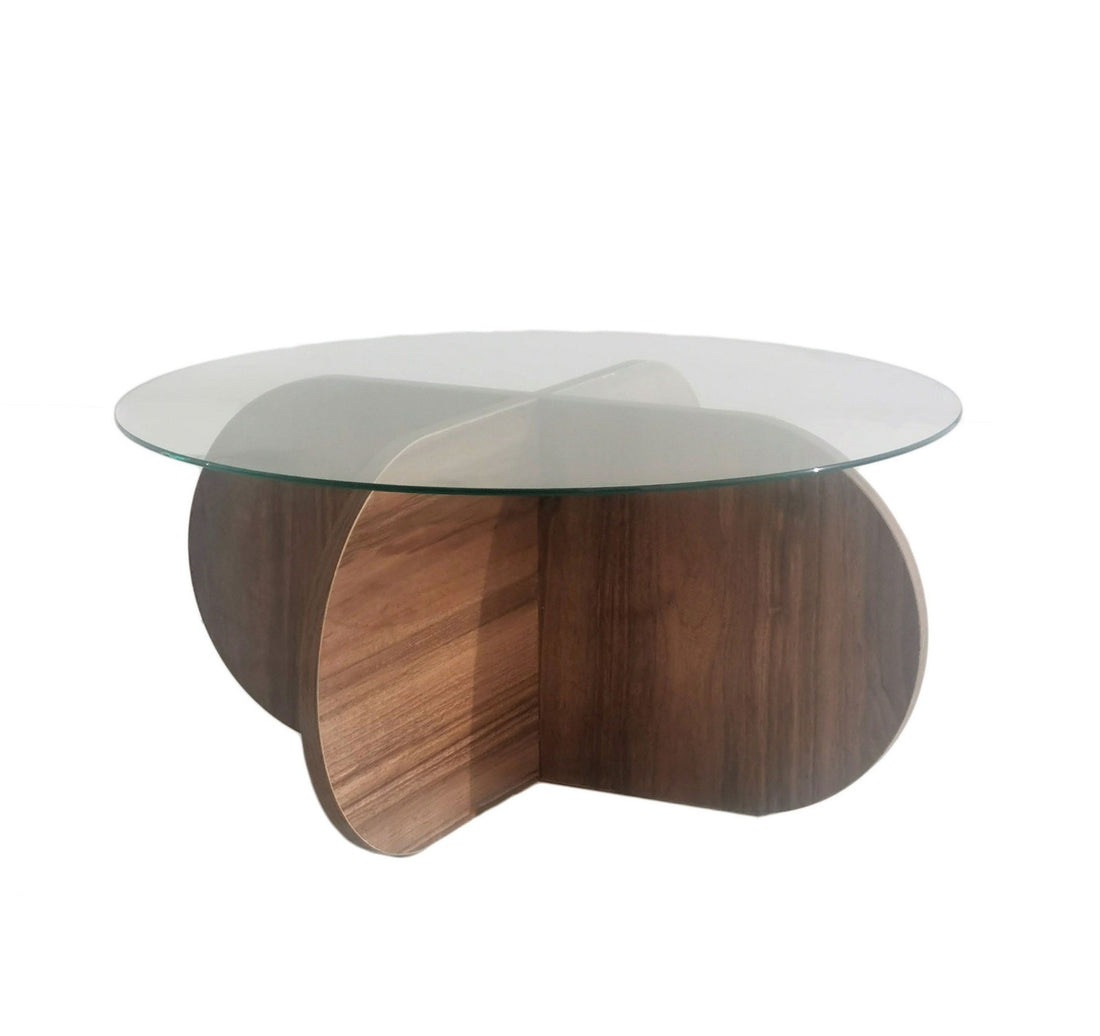 Table basse Bubble - Walnut