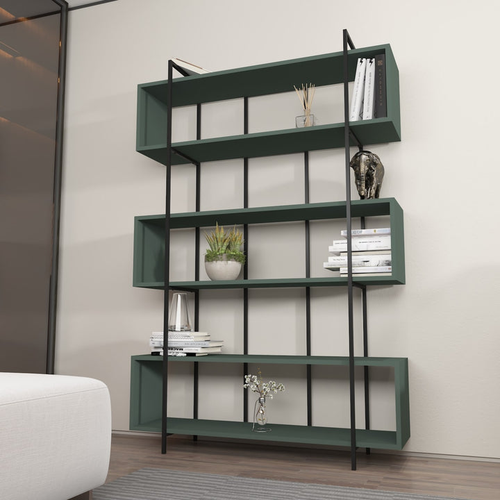 Étagère à livres Bruti - Green, Black