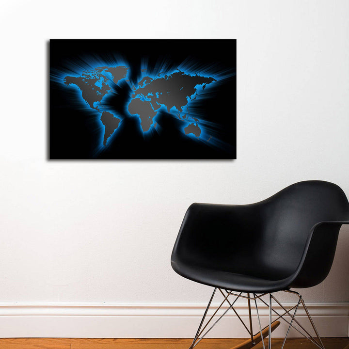 Peinture de toile éclairée à LED décorative 4570DACT-35