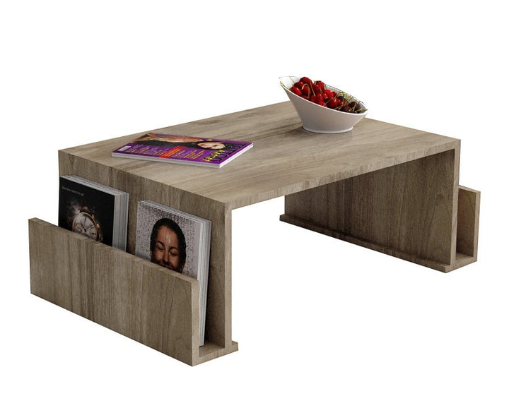 Table basse Magazin - Walnut