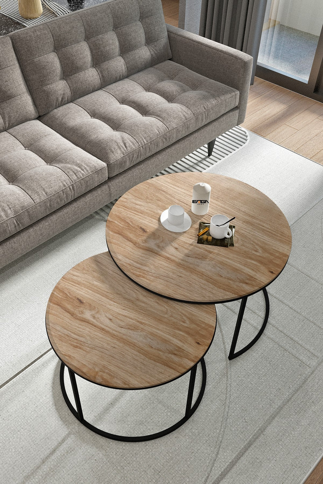 Table basse Kyoto - Antique Pine