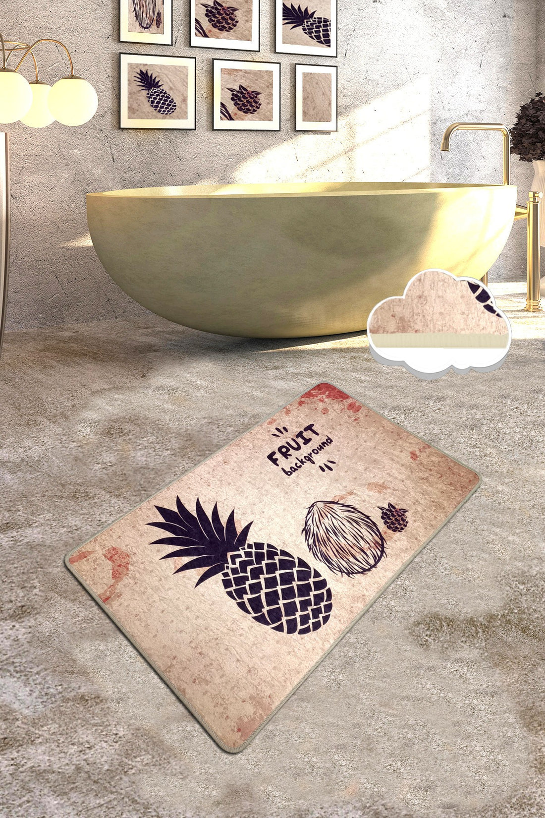 Tapis de bain Ecuador (80 x 100)