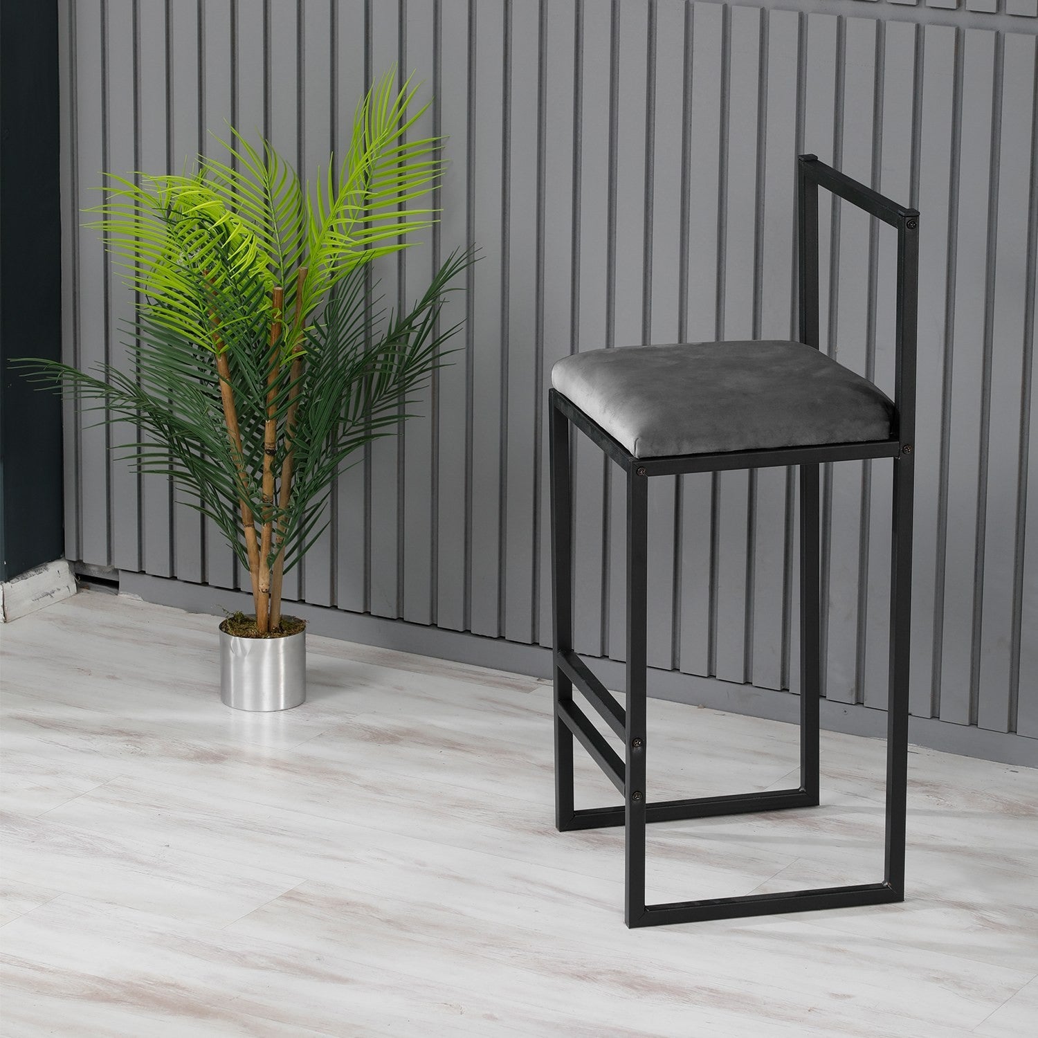Tabouret de bar Nordic - Fume