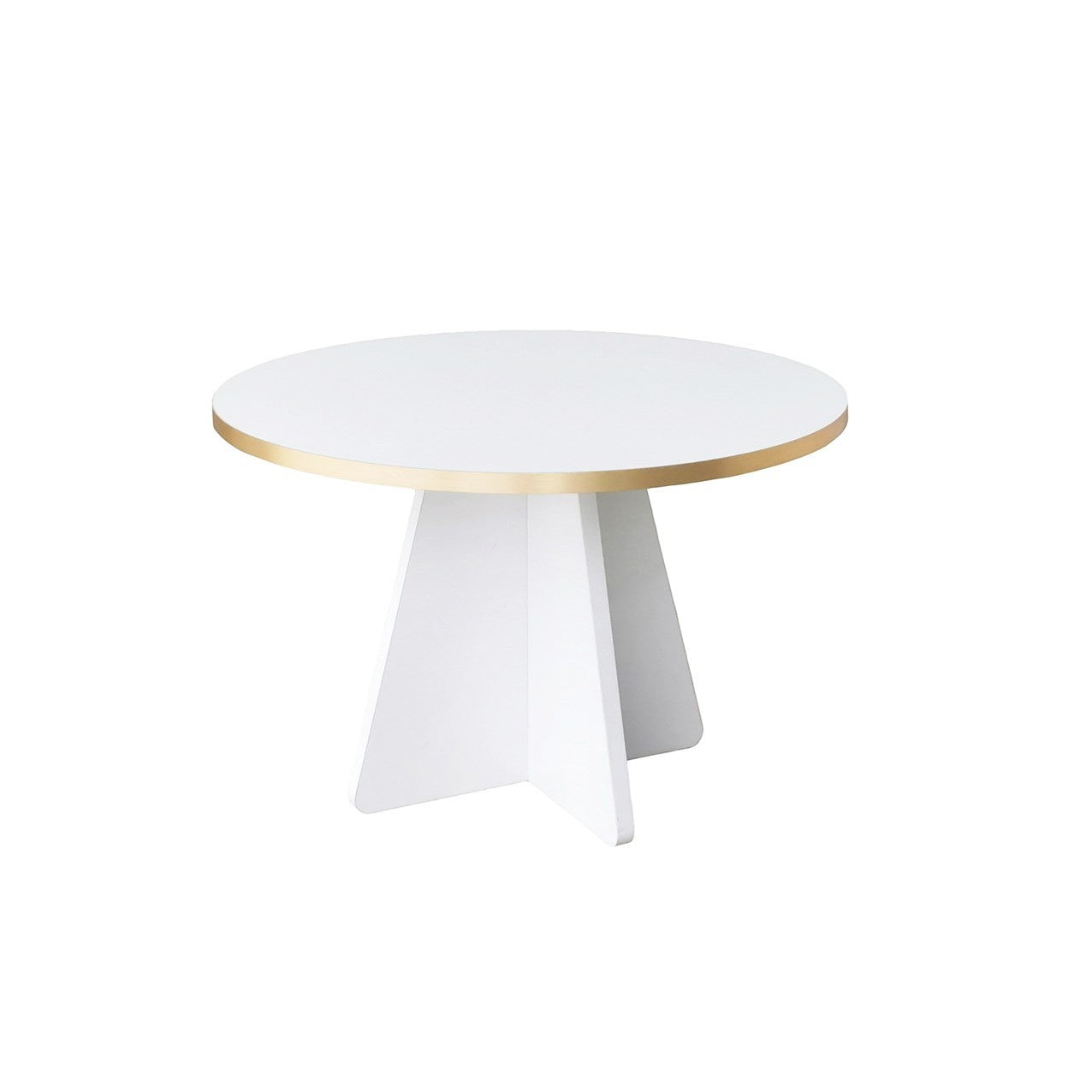 Table basse Mushroom - Gold, White v2