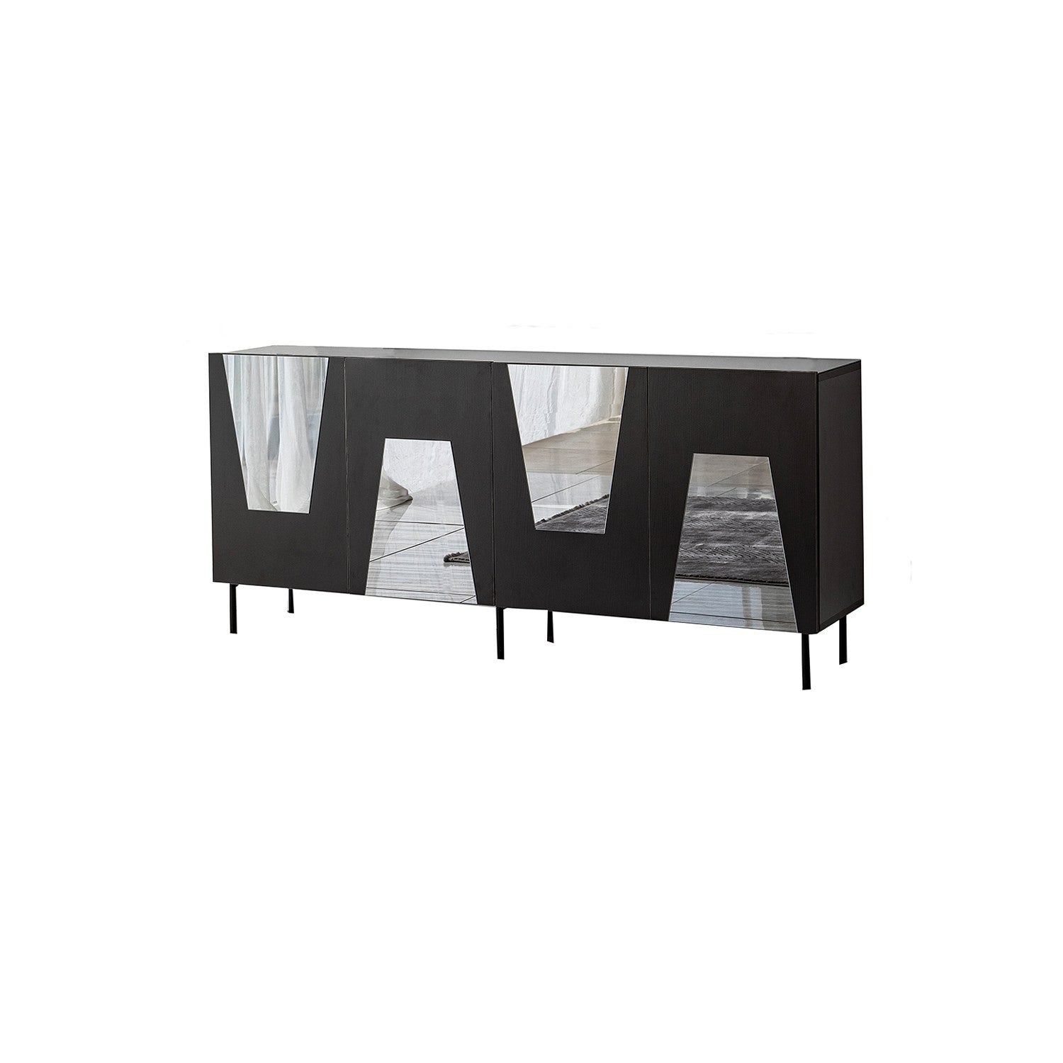 Console Venice - Black, Fume