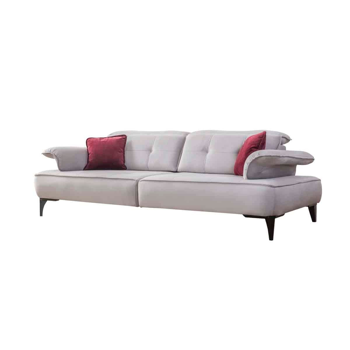 Milano Canapé 3 Places Gris