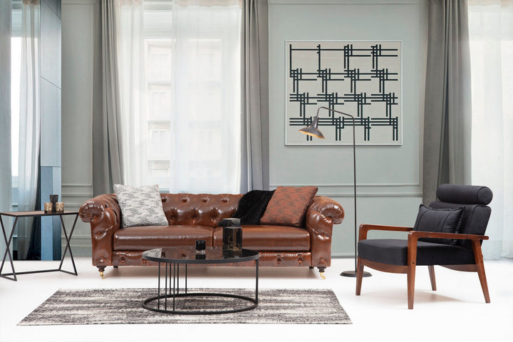 Canapé à 3 places Costa 3K - Brown