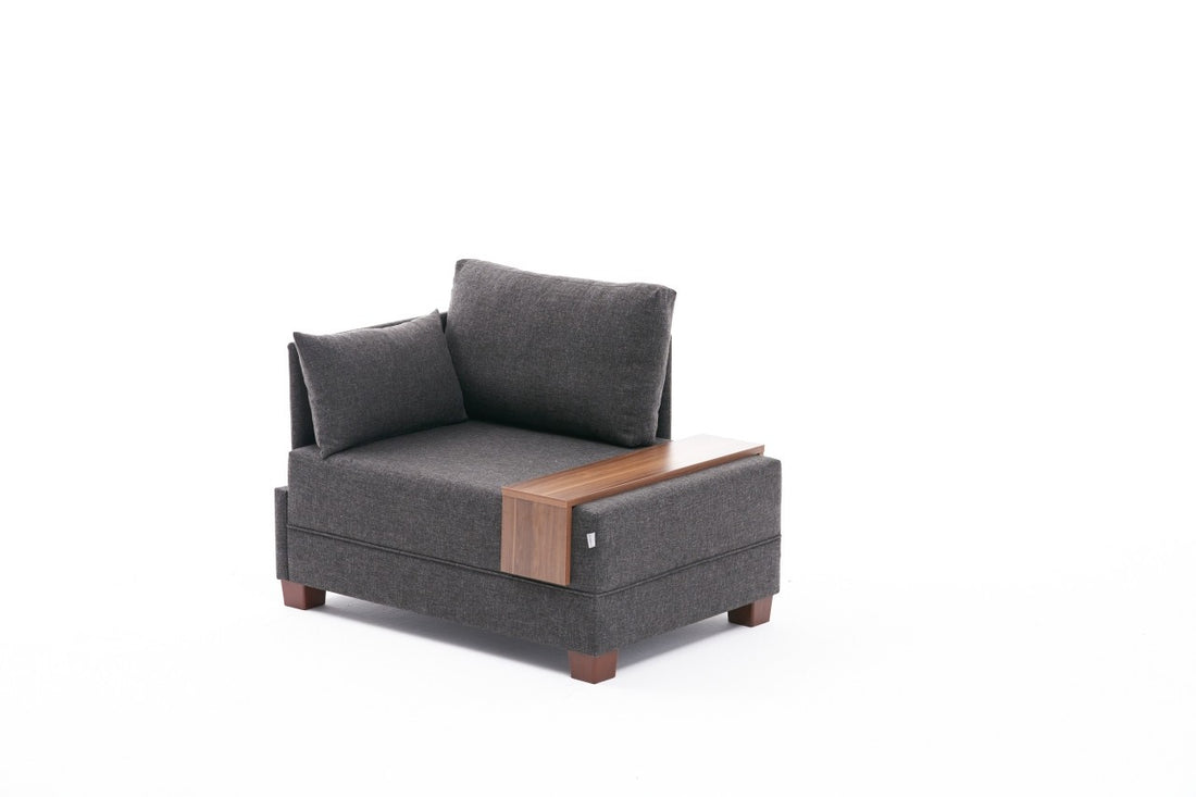 Canapé 1 place Fly Left - Anthracite