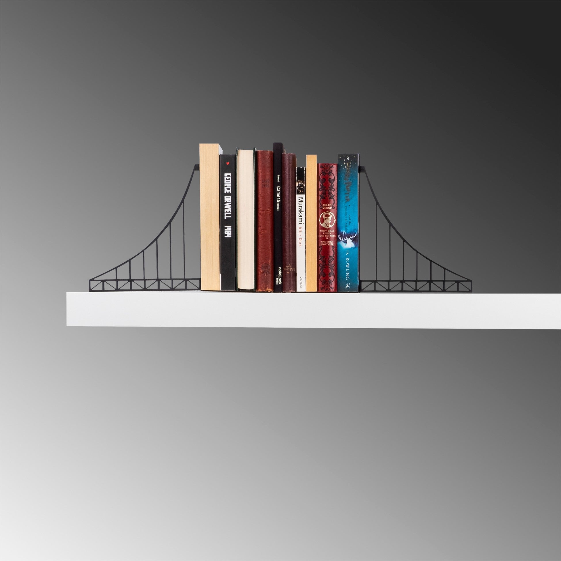 Serre-livres en métal Kitap tutucu 13 - Black