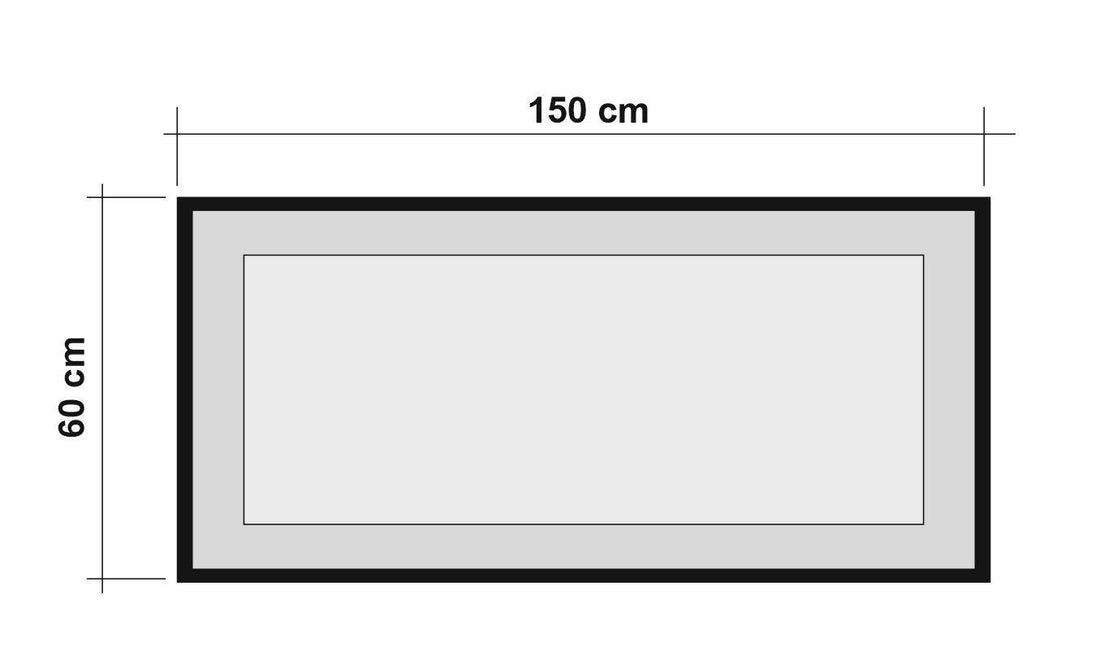 Miroir de panneaux décoratifs Quantum İdea 150