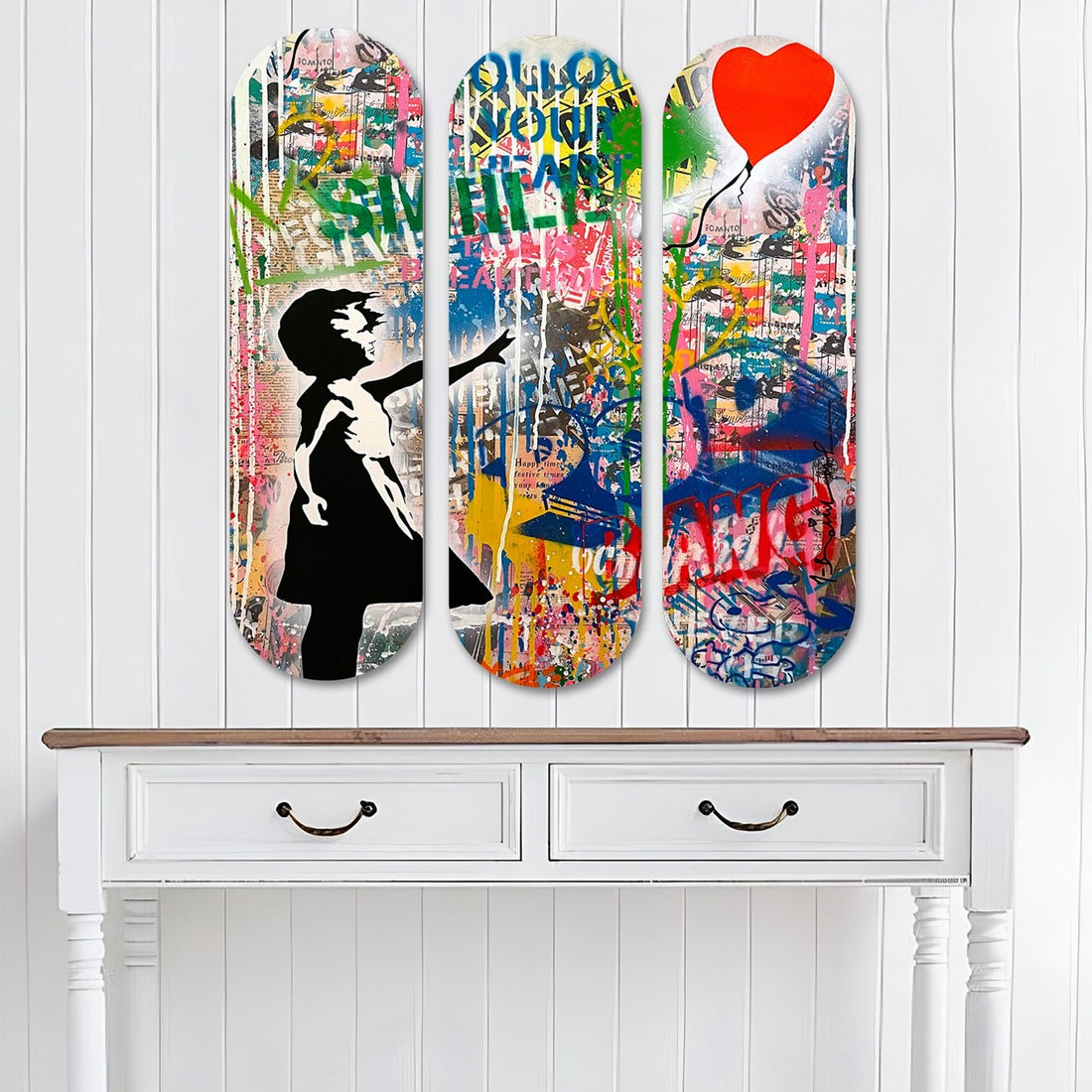 Peinture décorative MDF (3 pièces) 3KY3801