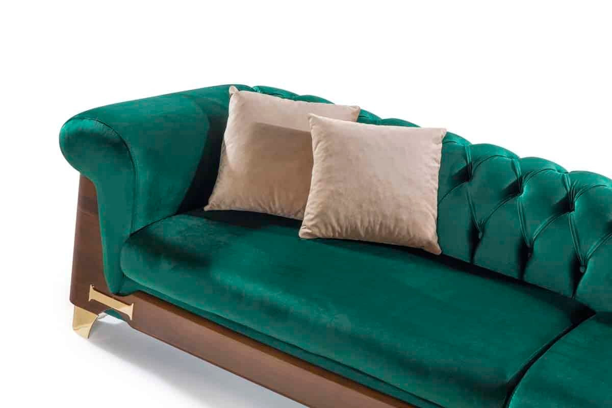 Nish Canapé 4 Places Vert