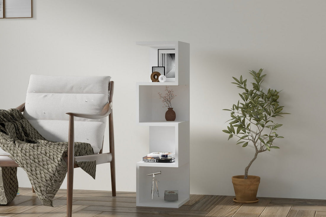 Étagère à livres Alin - White