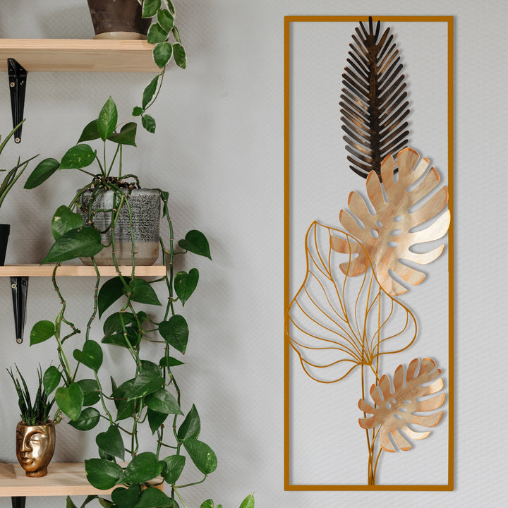 Accessoire mural en métal décoratif Nazo - CH126-2