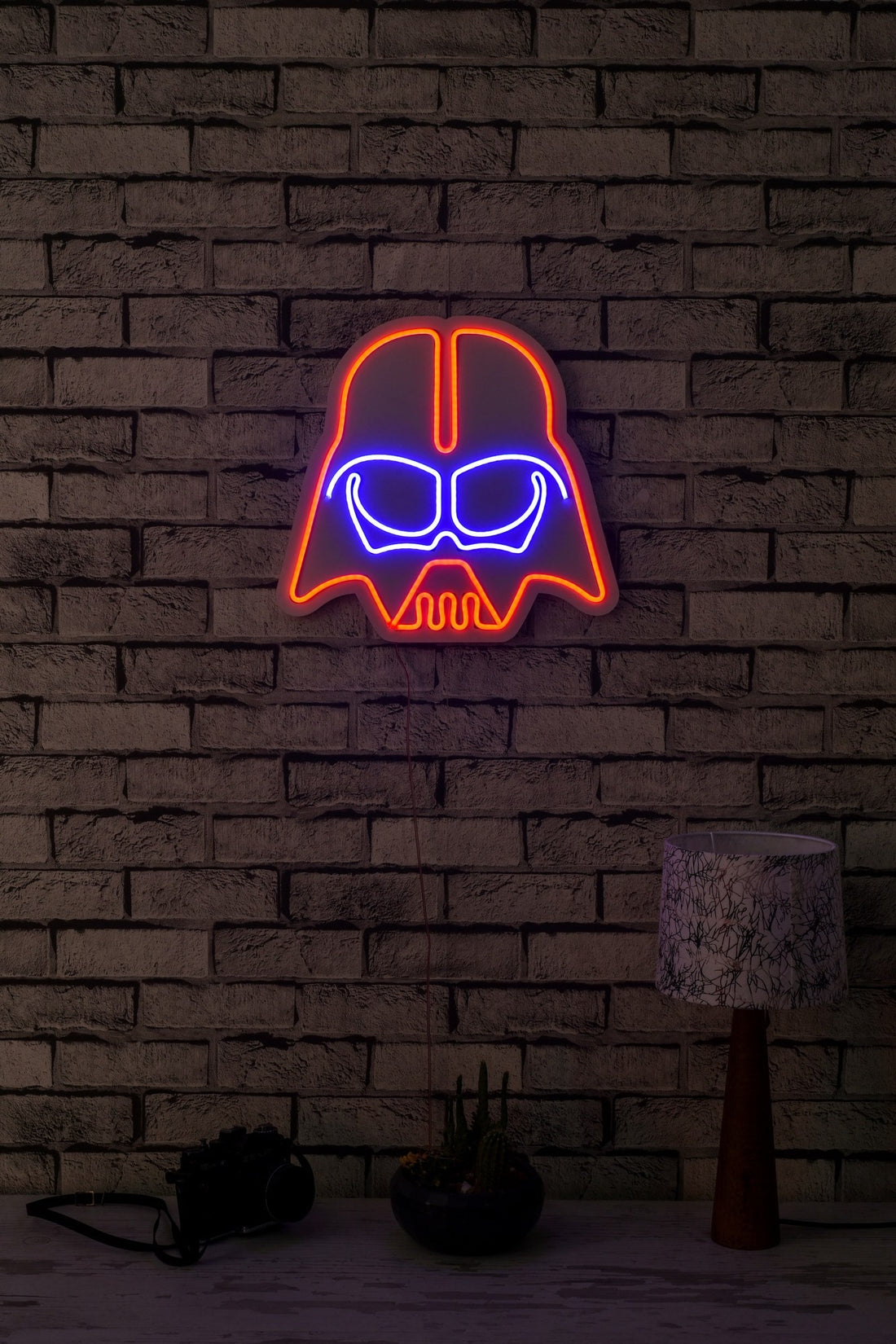 Éclairage LED en plastique décoratif Darth Vader - Red
Blue