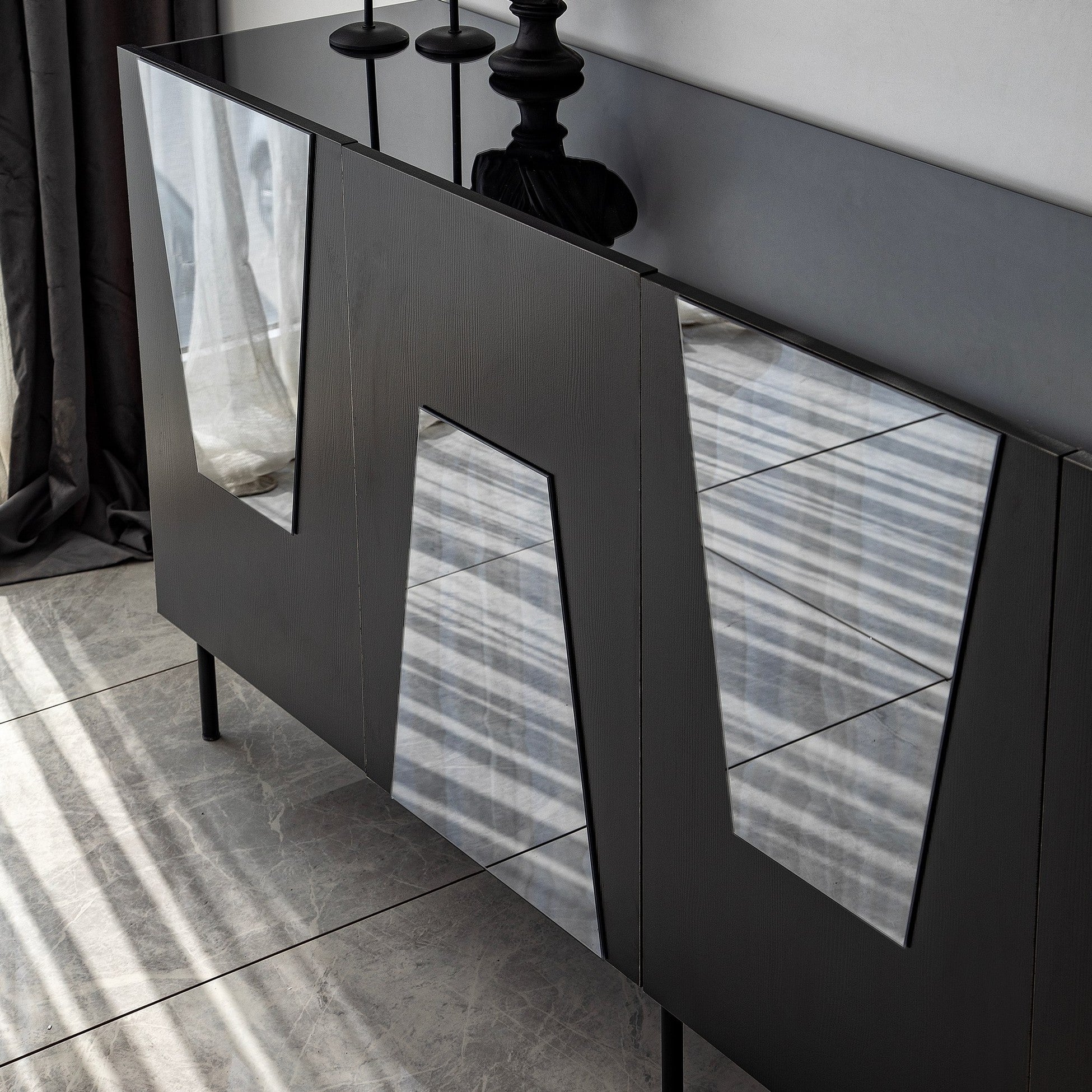 Console Venice - Black, Fume