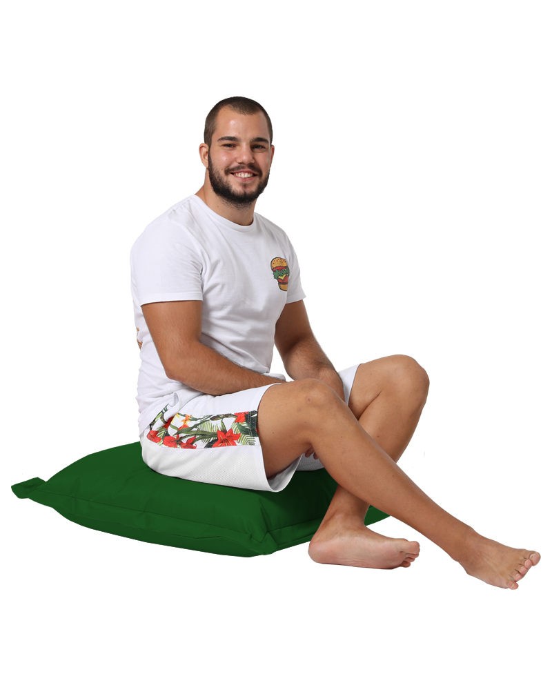 Coussin de jardin Cushion Pouf 70x70 - Green