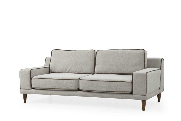 Canapé à 3 places Noir 3 - Brown