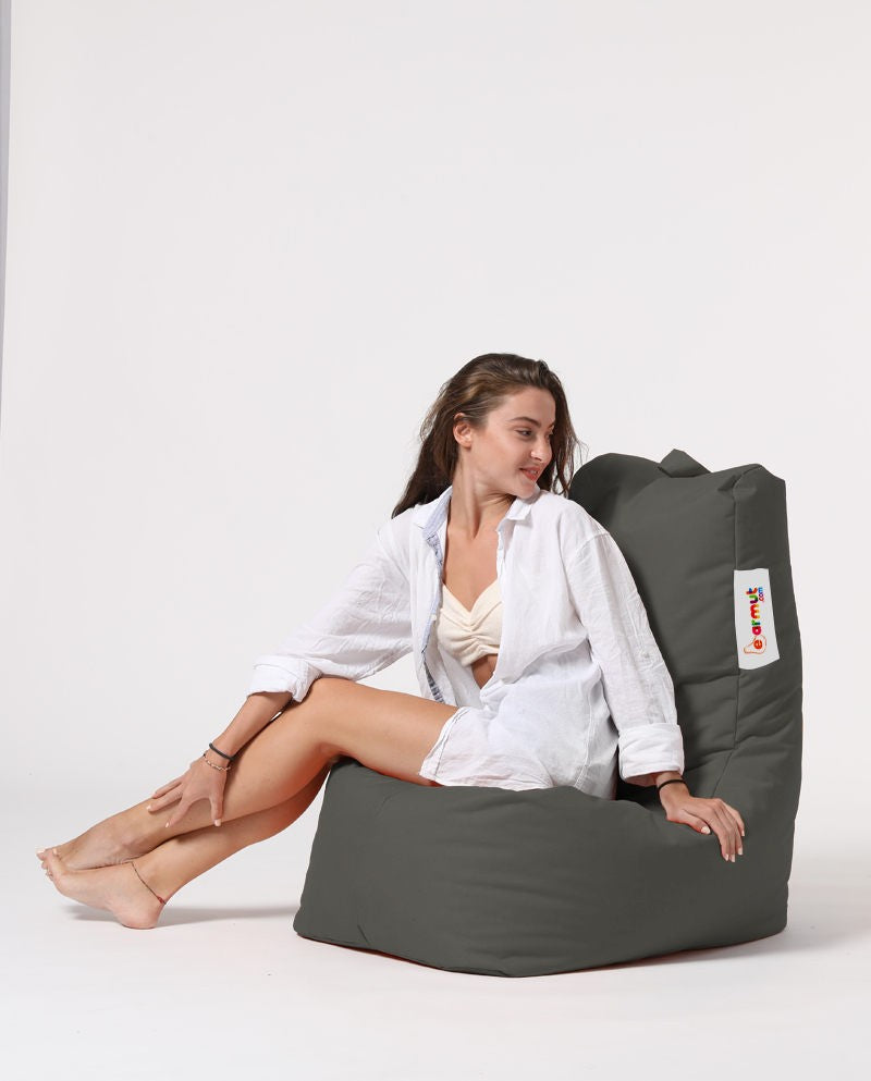 Sac de haricots de jardin Diamond - Fume