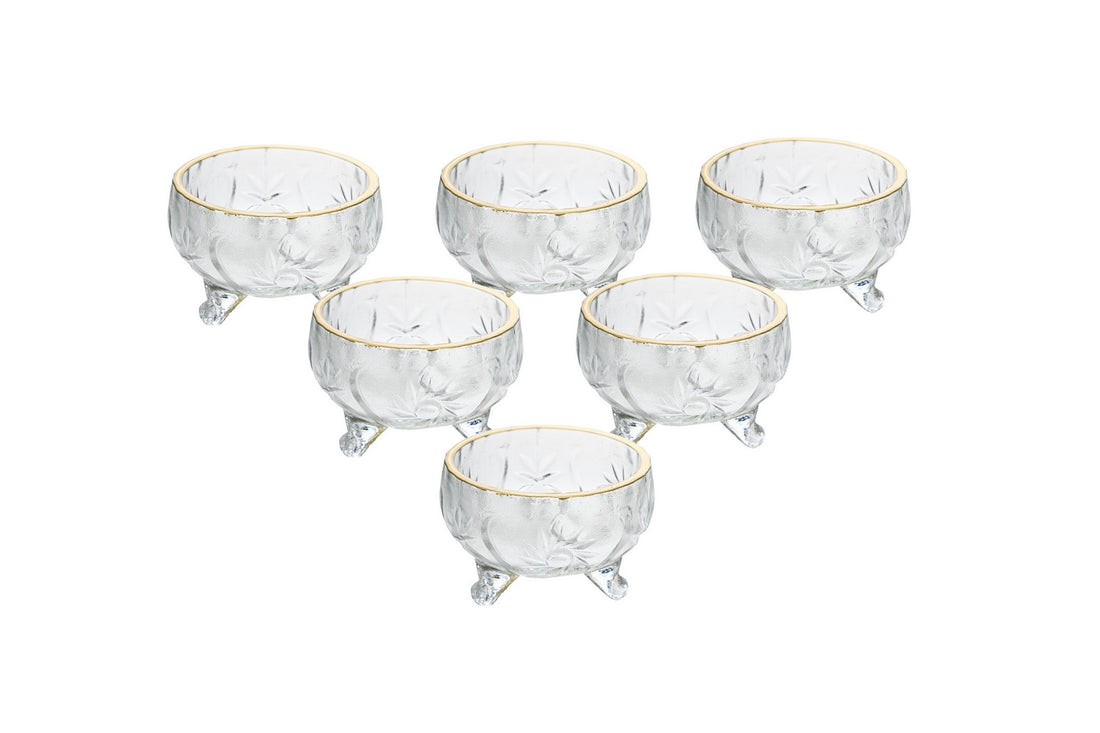 Bowl Set (6 pièces) İP-AHE6B - Sun Gilding