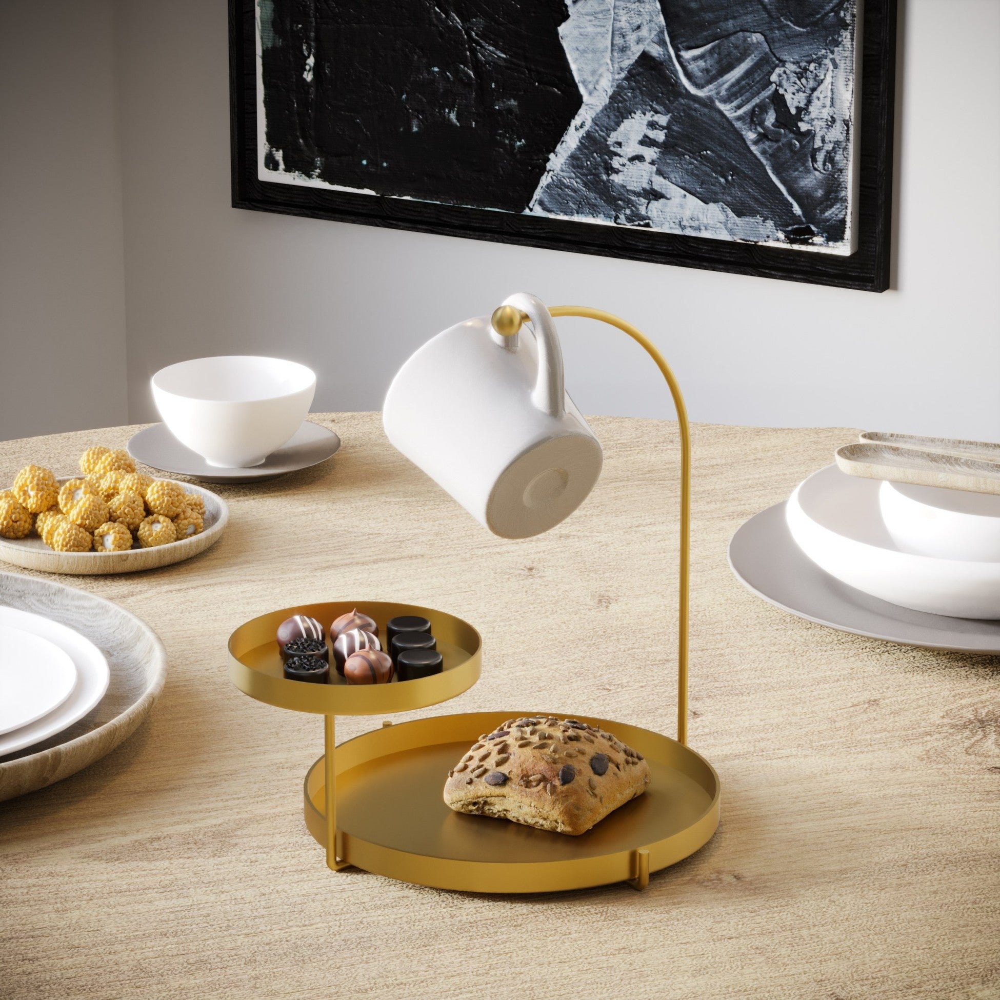 Accessoire décoratif en métal Knıdos-B - Gold