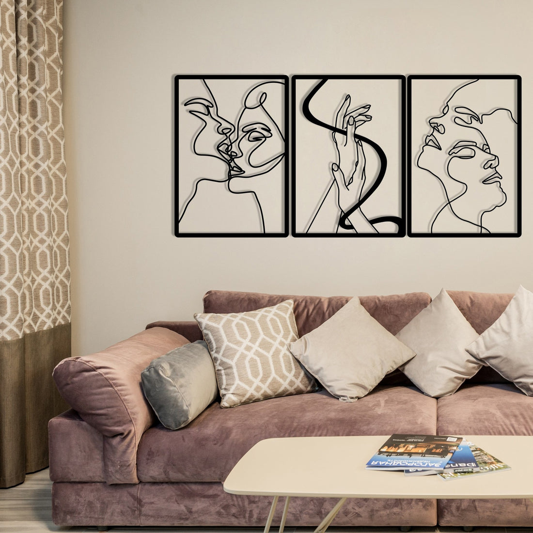 Accessoire mural en métal décoratif The Unity Of Love