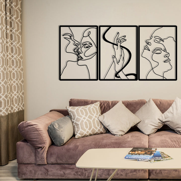 Accessoire mural en métal décoratif The Unity Of Love