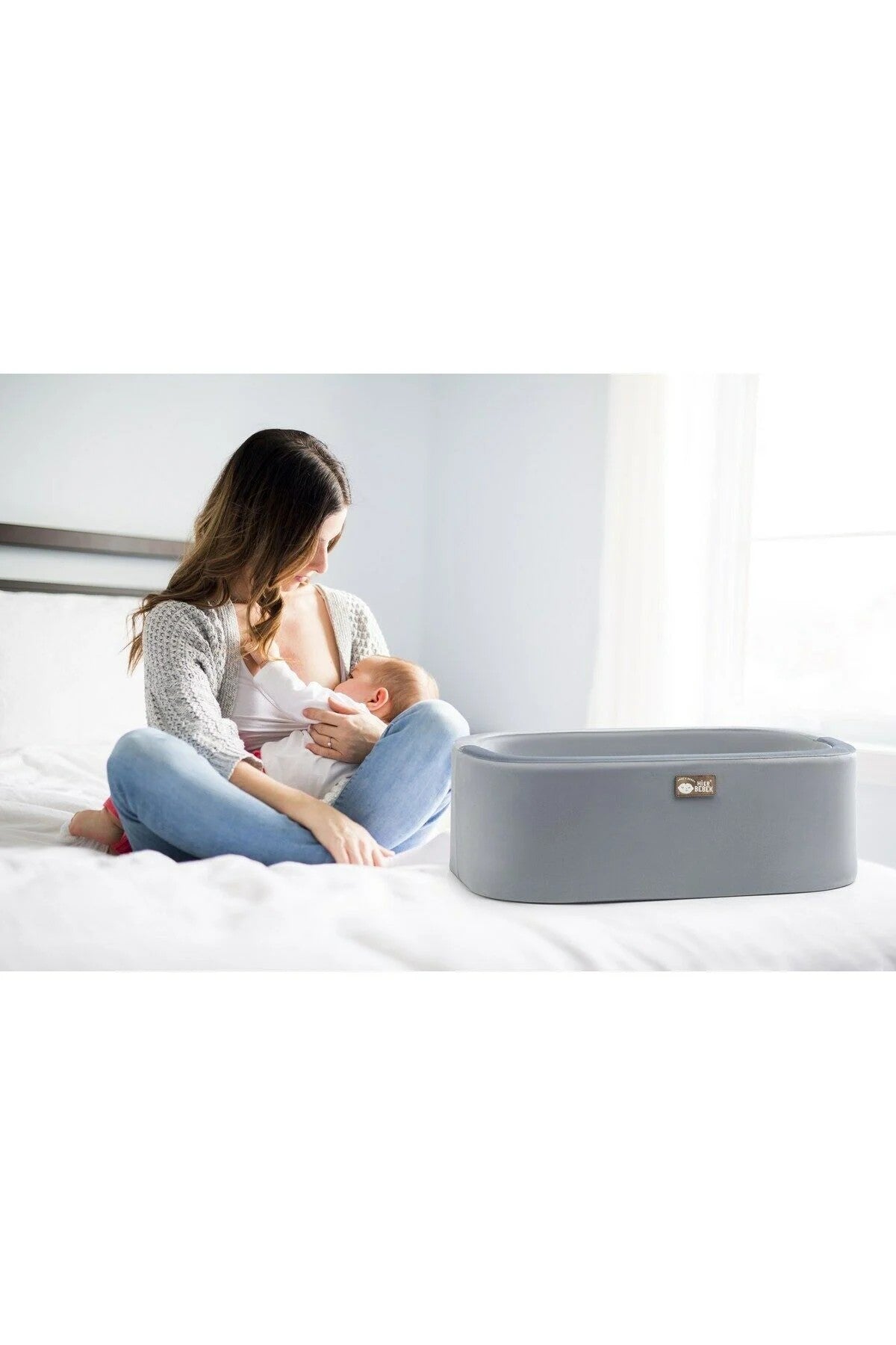 Nacique Berceau en noyer 70x45