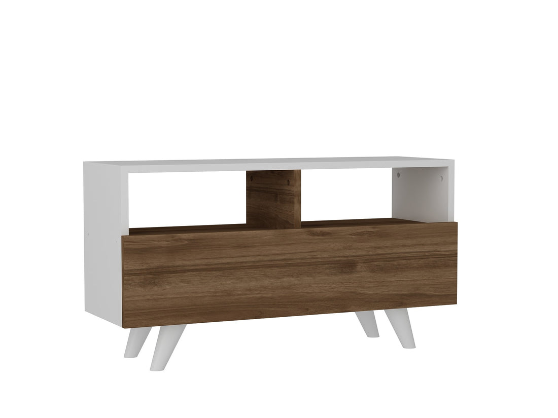 Meuble TV Novella K3 - White, Walnut