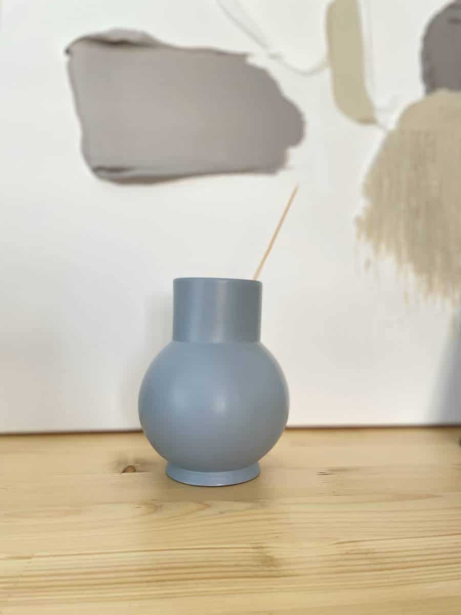 Pudgy gris vase