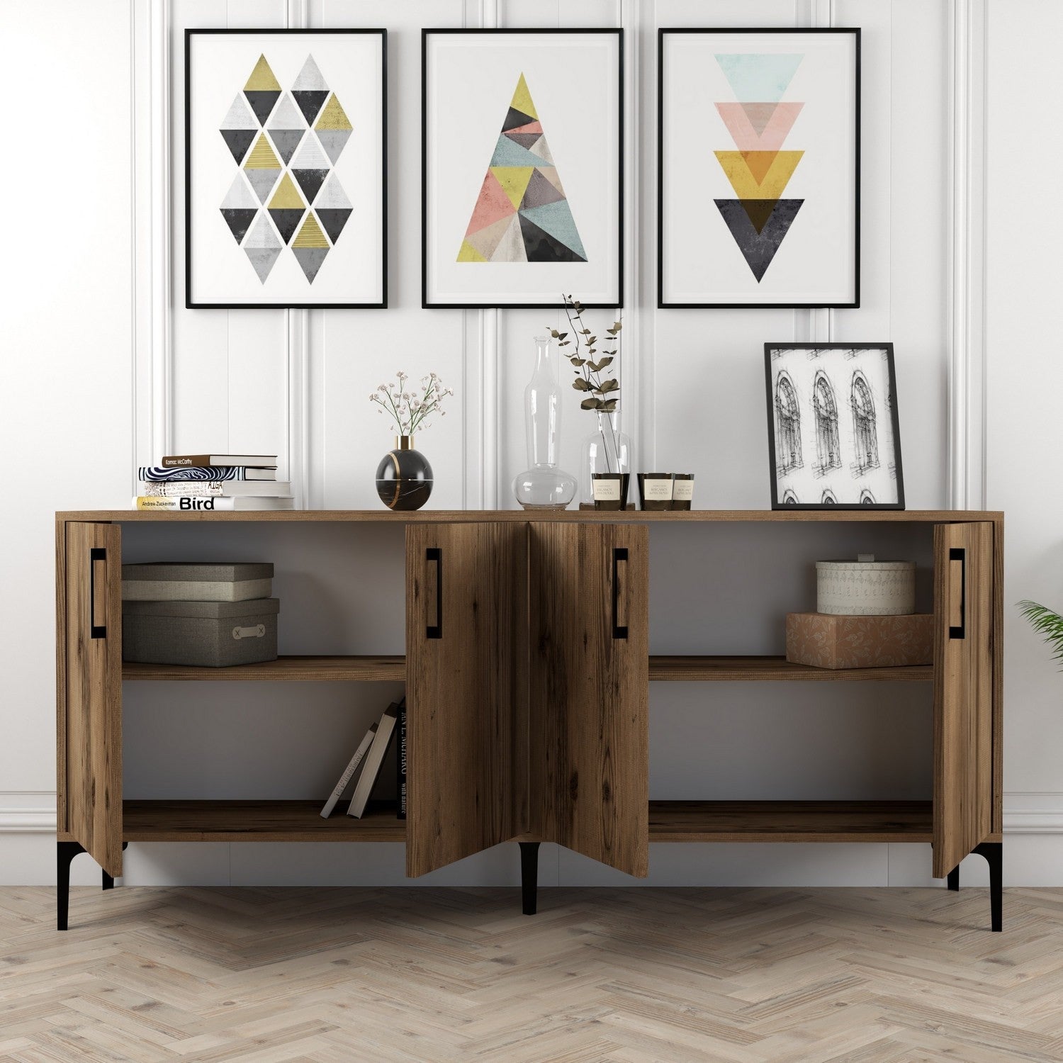 Console Kiev - Walnut