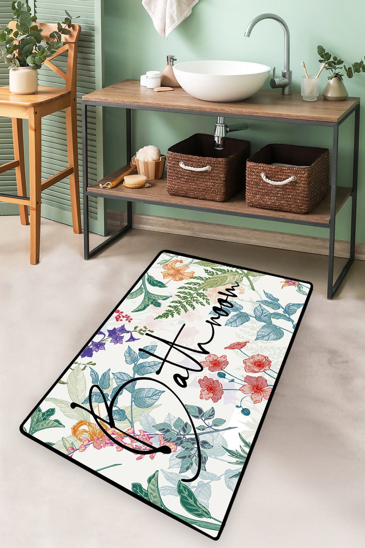 Tapis de bain Green In Flower