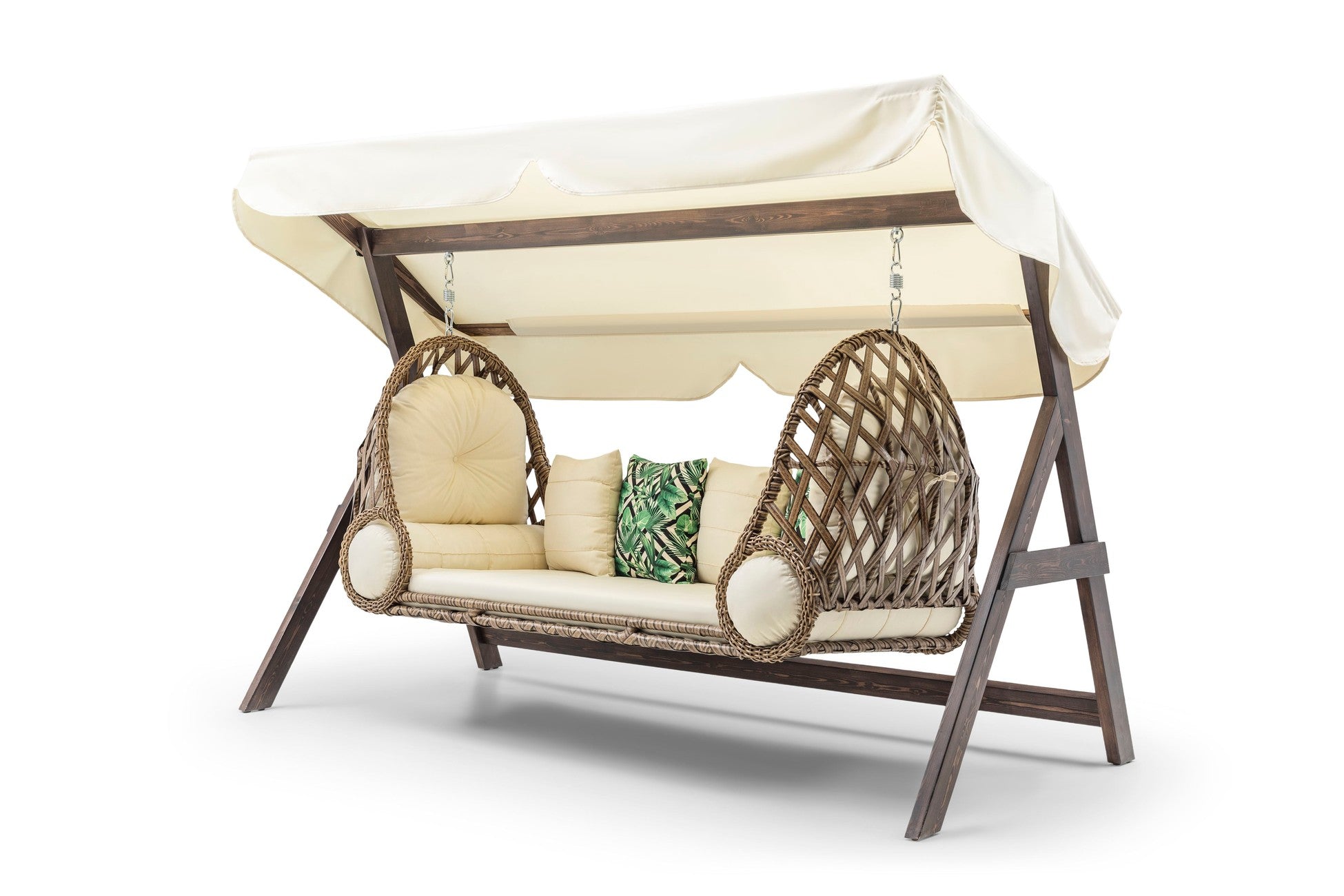 Balançoire de jardin 3 places Saltanat