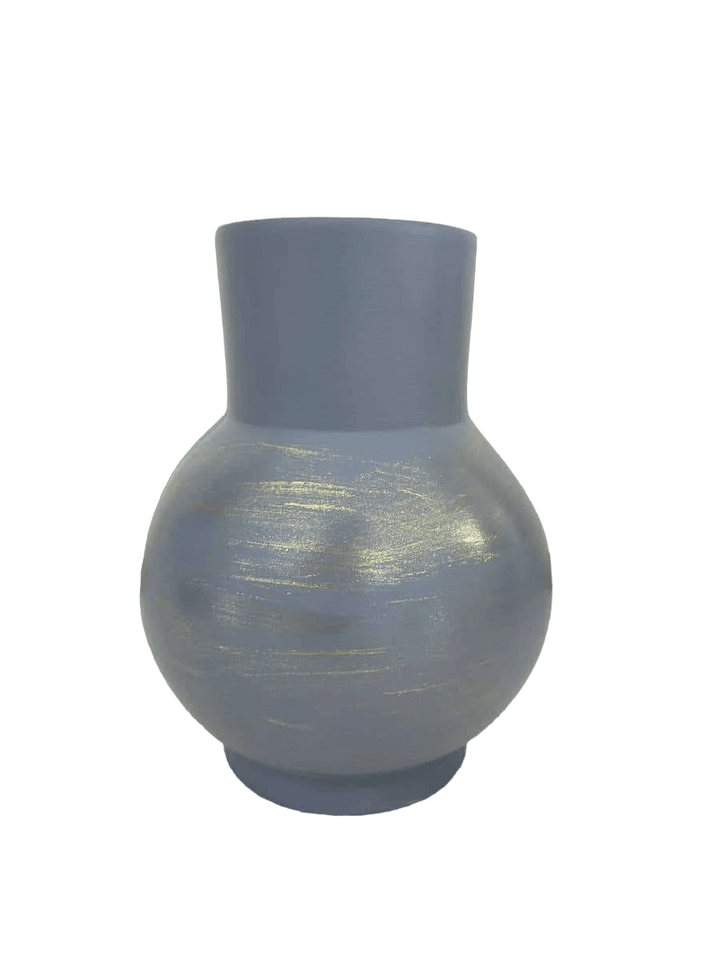 Pudgy or bleu vase