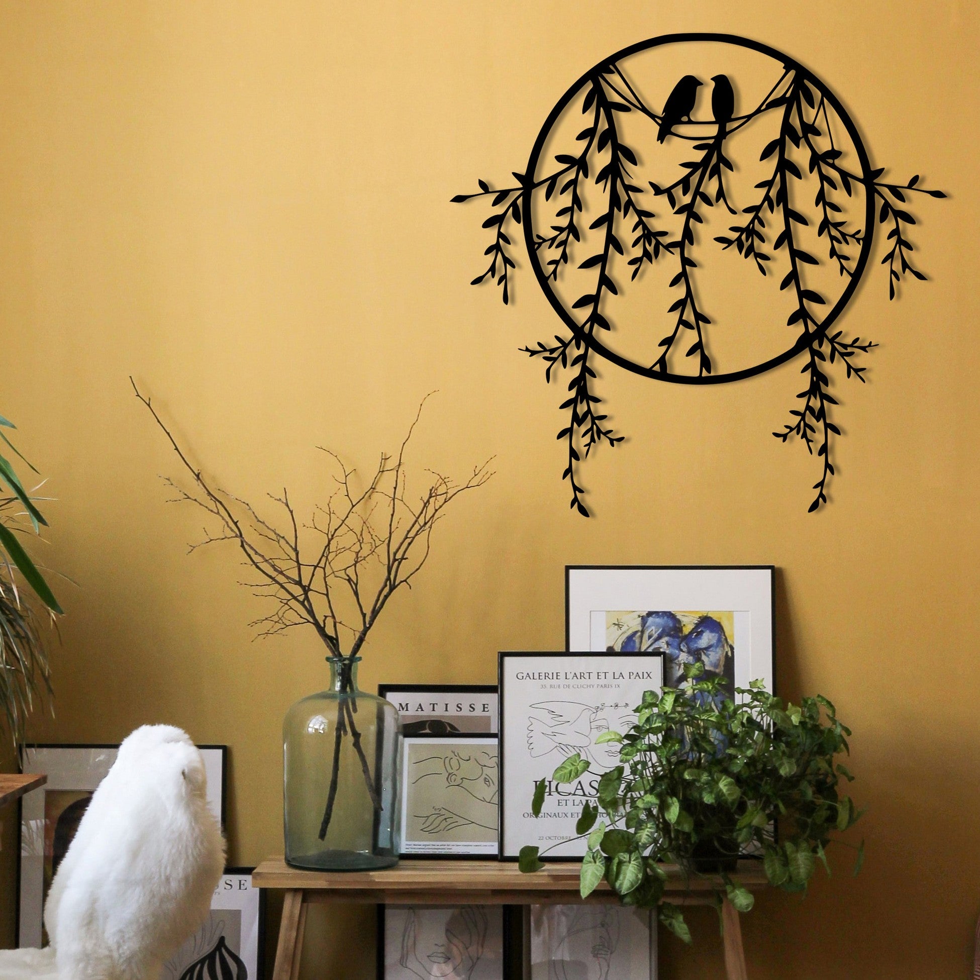 Accessoire mural en métal décoratif Sirayet