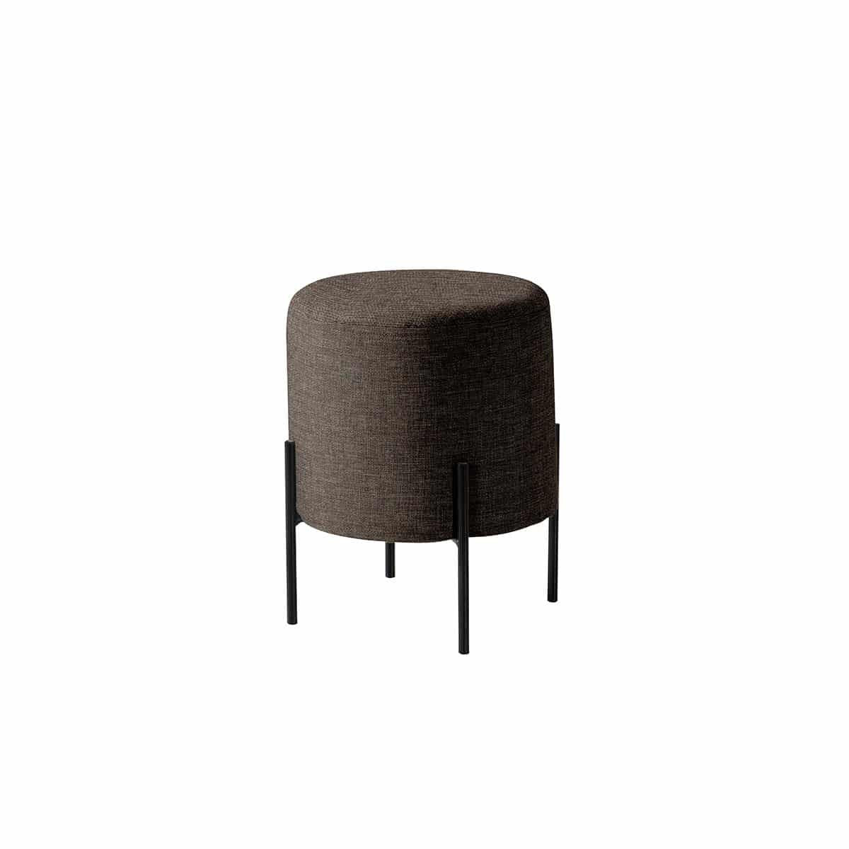 Norm Pouf Marron Foncé