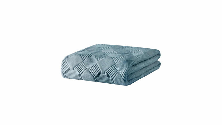 Harlow Plaid Bleu Clair